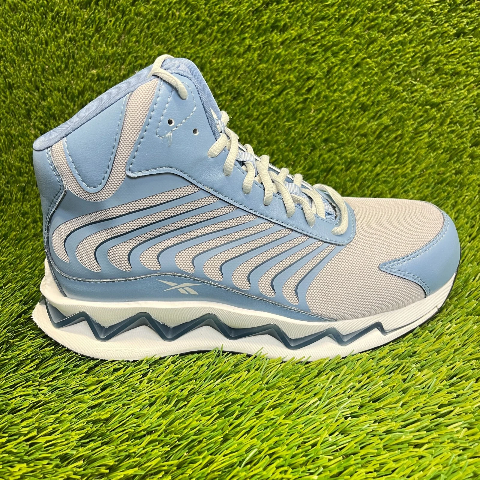 Stivali da lavoro Reebok Zig Elusion Heritage donna taglia 7 5M blu grigio punta composita