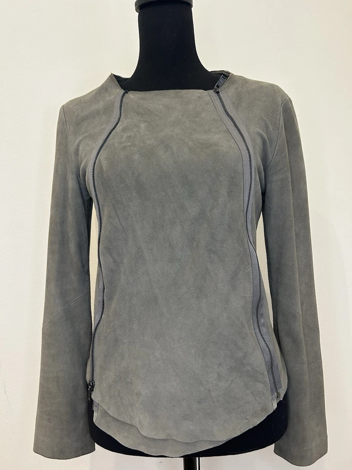 Haute Hippie Womens Zip Up Long Sleeve - Image 2 of 4