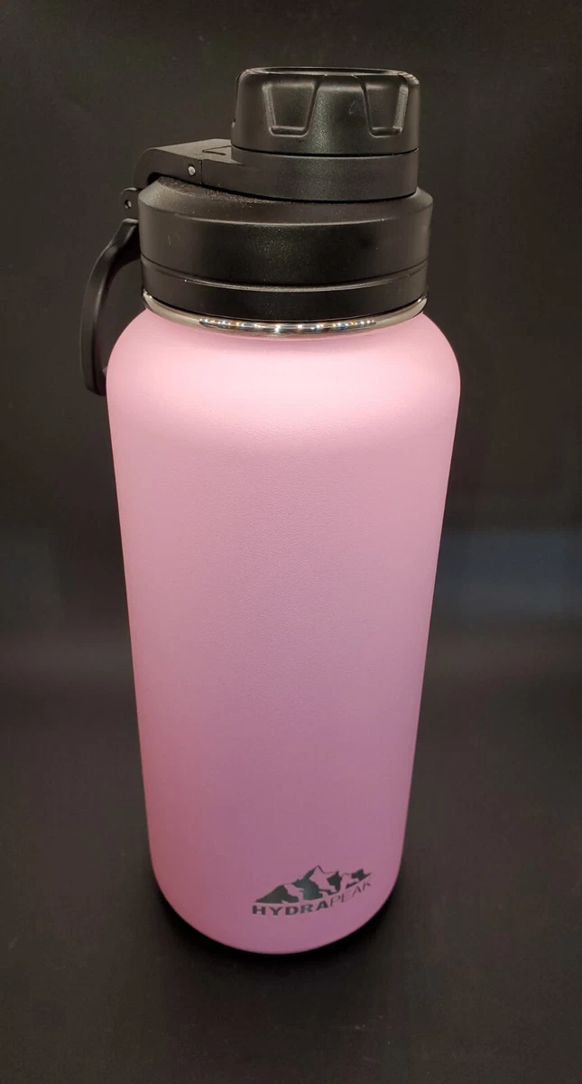 Hydro Peak 32 oz. Water Bottle Pink! /WITH A SCREW LID