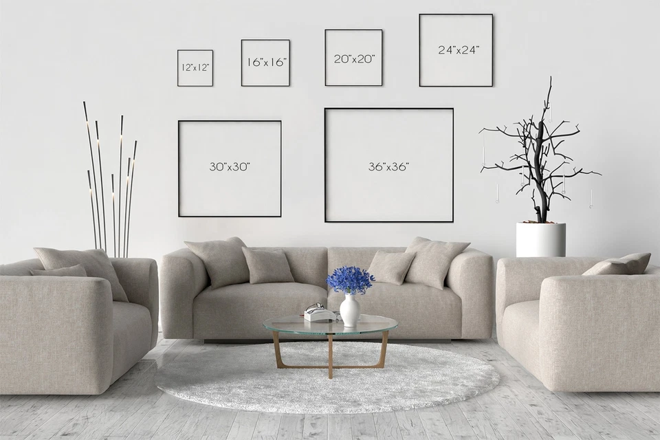 Sheep Ram Colourful Watercolour Painting Style, Animal Canvas Print Wall Art - Image 2 of 4