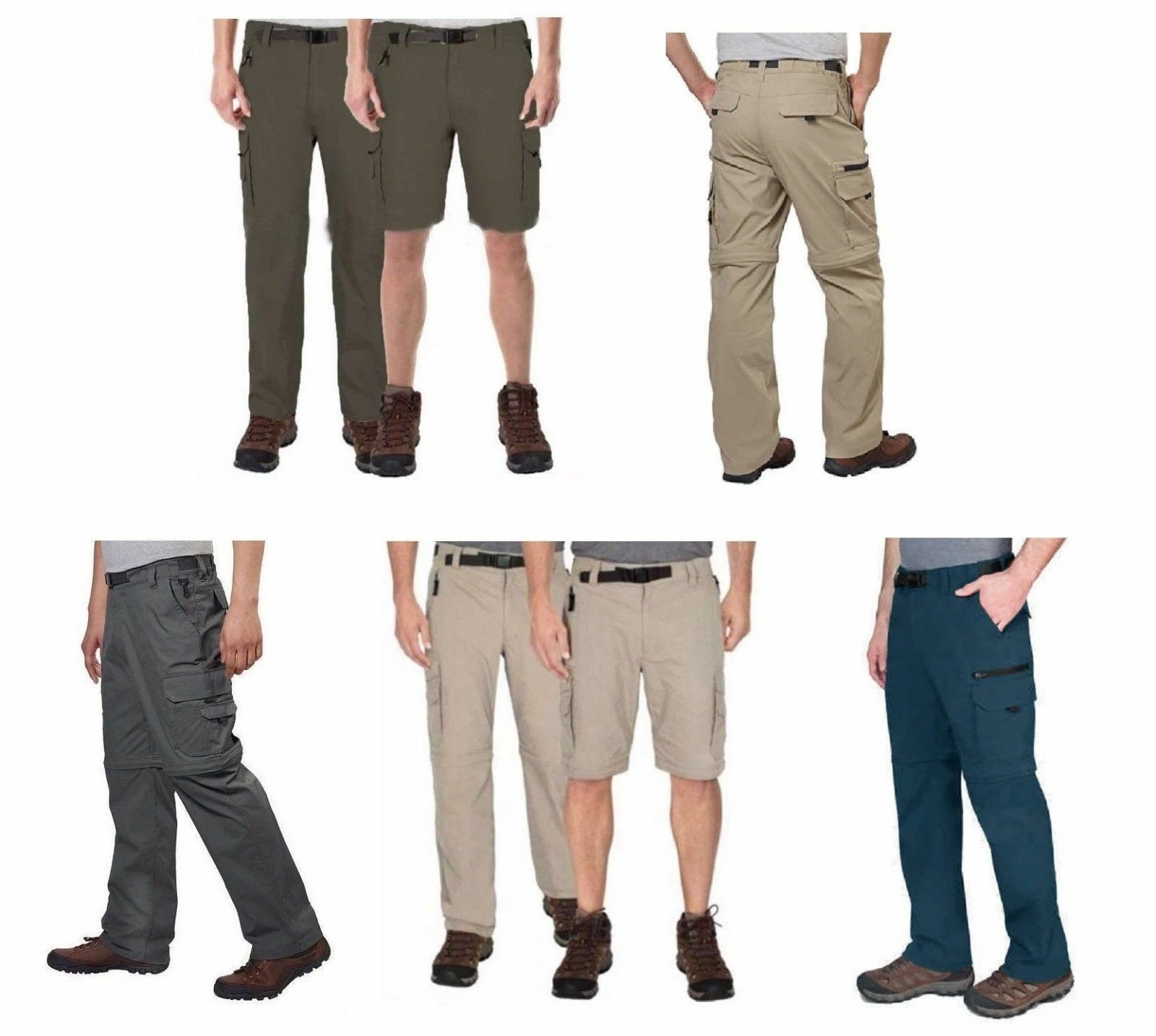 BC Clothing Men's Convertible Stretch Cargo Hiking Pants Shorts,Zippered Pockets
Opens in a new wind