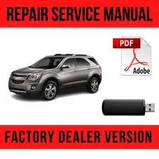 Chevrolet Equinox 2010-2017 Factory Repair Manual USB chevy