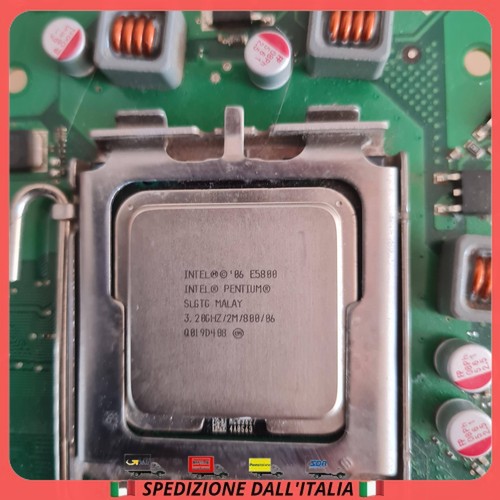 SCHEDA MADRE PER PC FISSO COMPUTER CON PROCESSORE INTEL PENTIUM CPU RAM KIT PORT - Zdjęcie 3 z 3