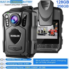 BOBLOV M5  Body Camera with Audio Video Recording GPS Police Camcorder Security