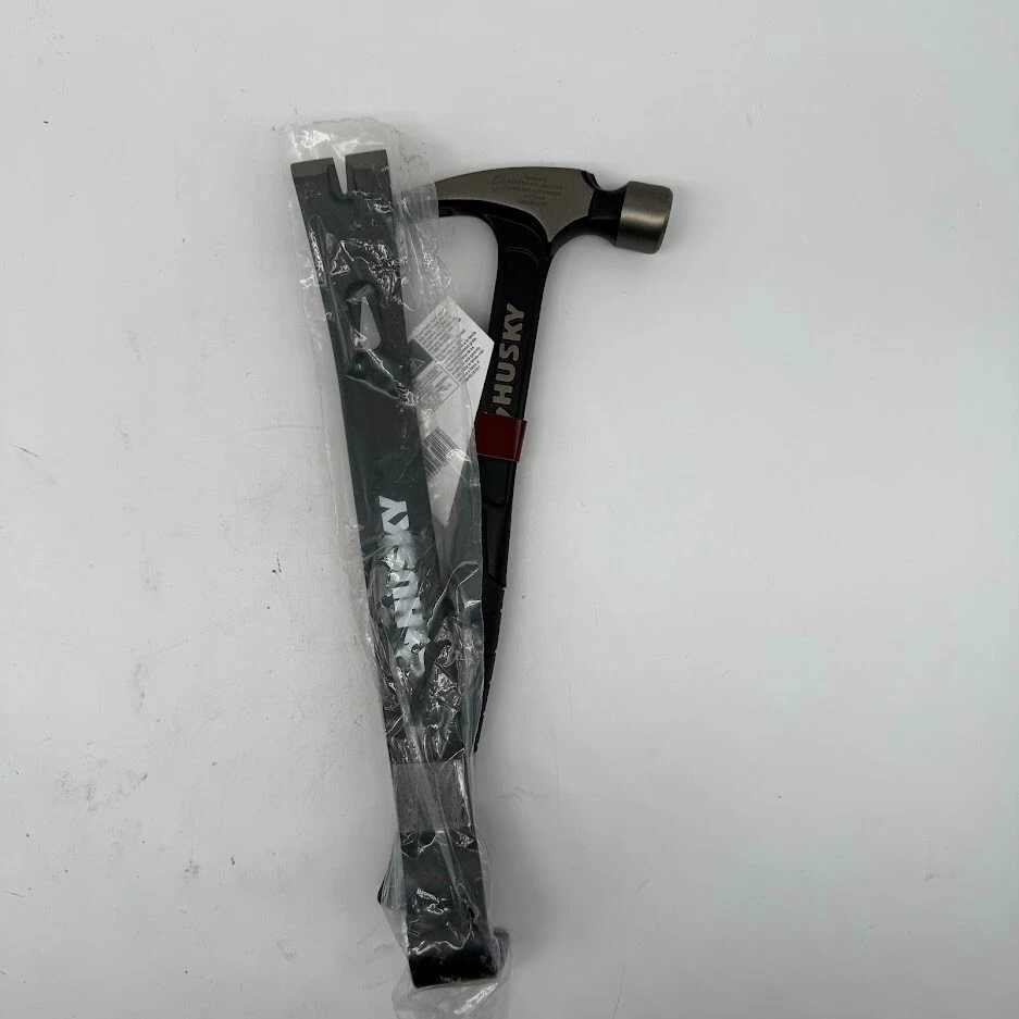 哈士奇 20 盎司 钢制撕裂锤和15英寸 Wrecking Bar — 第 3/4 张图片