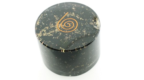 Black Tourmaline Orgone Tower Buster Energy Generator EMF Protection 1.75" - Picture 3 of 10