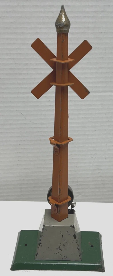 AMERICAN FLYER PREWAR O/STANDARD 2116 RINGING BELL AUTOMATIC RR SIGNAL - Image 4 of 4