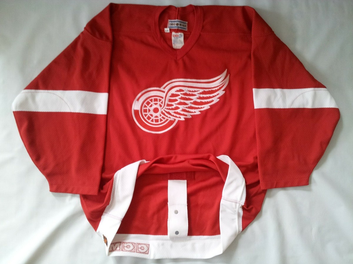 Detroit Red Wings Adidas Home Authentic Jersey by Vintage Detroit Collection