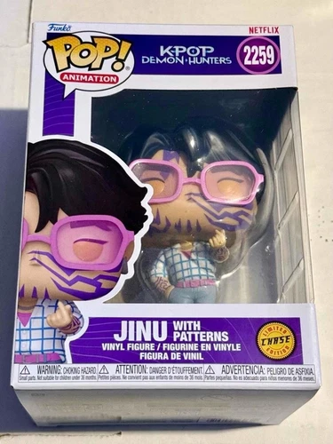 JINU with Patterns - K-POP Demon Hunters CHASE Funko POP! Animation #2259 Figure