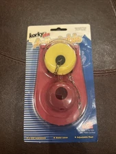 Vintage Korky Plus Adjustable Toilet Flapper Fits All Brands 