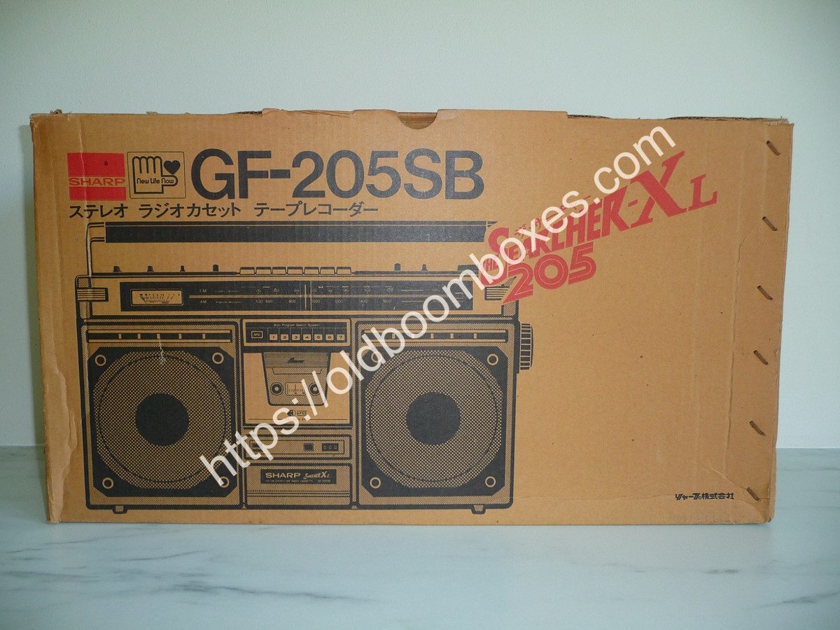 SHARP GF-555S カセットテープラジカセ SHARP GF-555S カセットテープラジカセ 【公式通販】