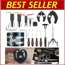 High-Quality 17-piece Hydraulic Maintenance Tool Set with Piston Ring Compressor