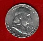 USA 1/2 DOLLAR 1963 D  SILVER