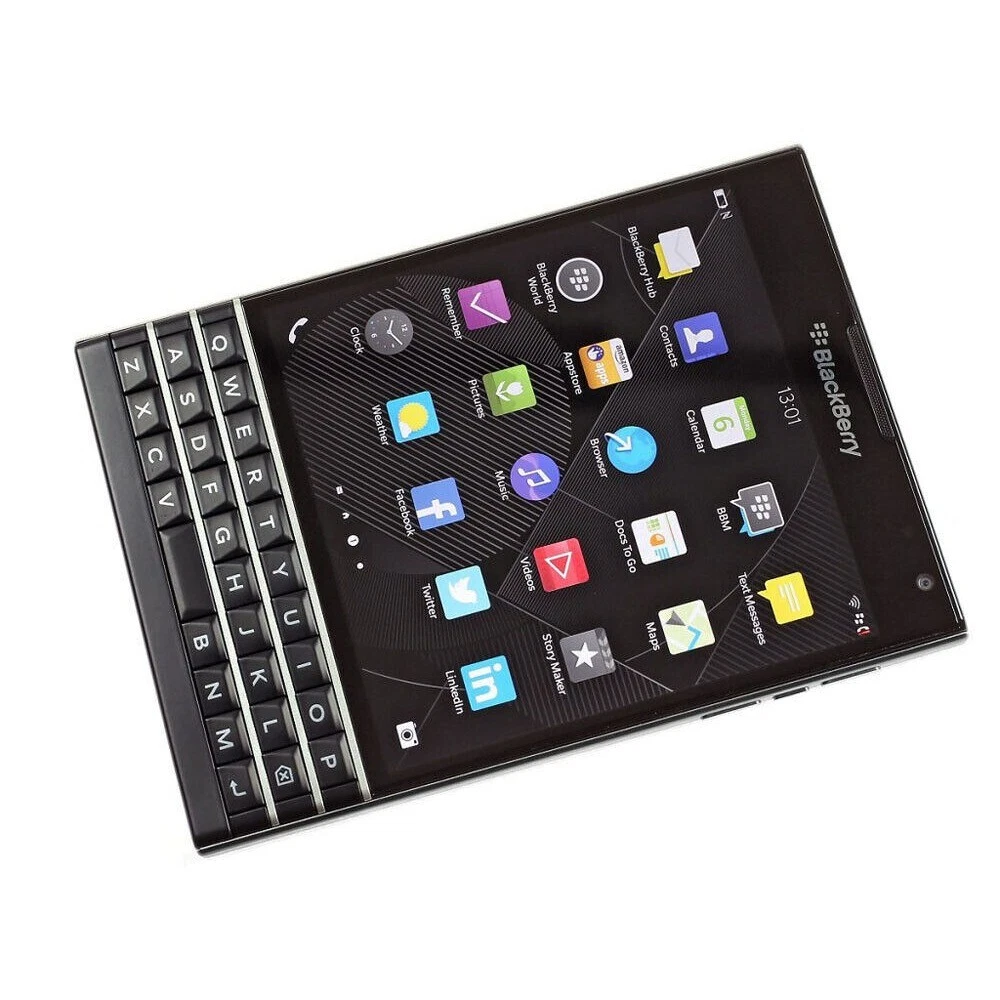 BlackBerry Passport Black Smartphones for Sale | Shop New & Used
