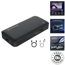 Compact 1080P 60FPS Capture Card with Audio Interface for Livestreaming Fun