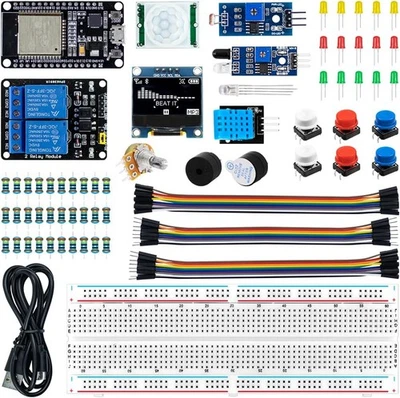 LAFVIN Basic Starter Kit for ESP32 ESP-WROOM-32 WiFi I OT Development Board with