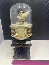 Michelob Dome Eagle Wall Sconce Beer GOLD W/Bracket Man Cave Advertising VTG