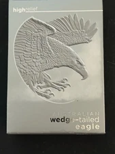 Australia: 2020 $1 High Relief Wedge-Tailed Eagle PF-70 UCAM NGC