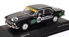 Vanguards 1/43 Scale Diecast VA08606 - Jaguar XJ6 Racing #69 - Black