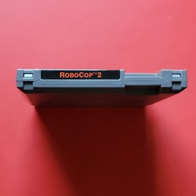 Nintendo NES RoboCop 2 Robo Game Box Manual Authentic Tested Action Platformer