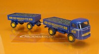 Wiking 043402 Lkw Mb Lp 321 Pp-Zug HedwigshüTte 1:87 Neu Modellauto