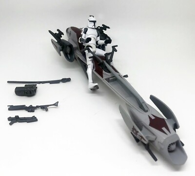 Star Wars Clone Wars BARC Speeder with RECON Clone Trooper #4