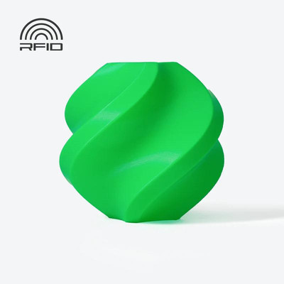 Bambu Lab PLA Basic Filament Bambu Green mit Spule 1,75mm 1Kg 3D Druck
