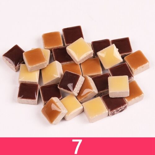 1cm 200g Carré Céramique Mosaïque Tuiles Main Matériaux DIY Mural Art Décoration - Afbeelding 31 van 50