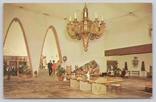 Ciudad Juarez Chihuahua CHIH Mexico Hotel Camino Real Chrome Postcard Unposted