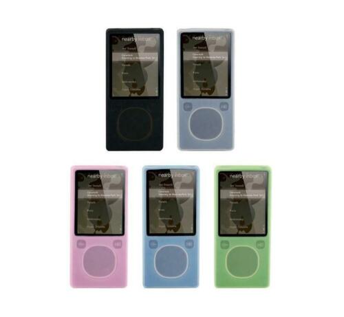 for Microsoft Zune 4GB 8GB 16GB MP3 Player Soft Silicone Rubber Skin Cover Case - Picture 1 of 1