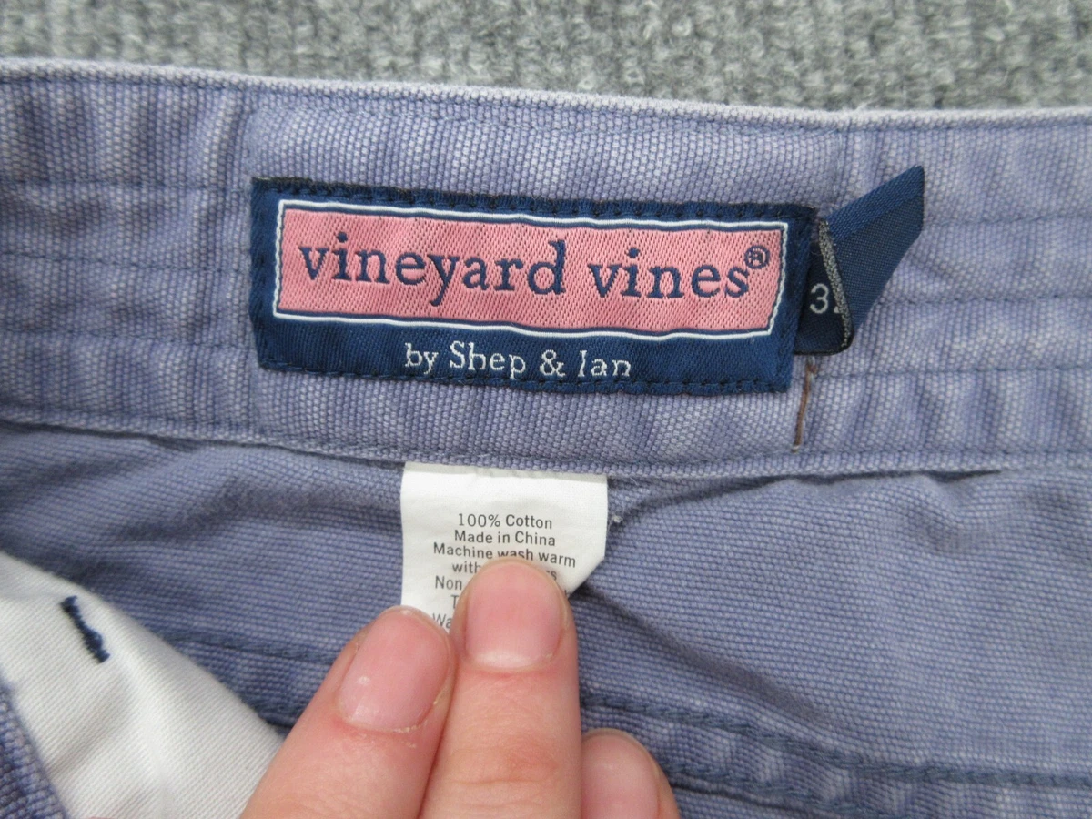 Vineyard Vines Pants Adult 32 Purple Cotton Jeans Pockets Denim