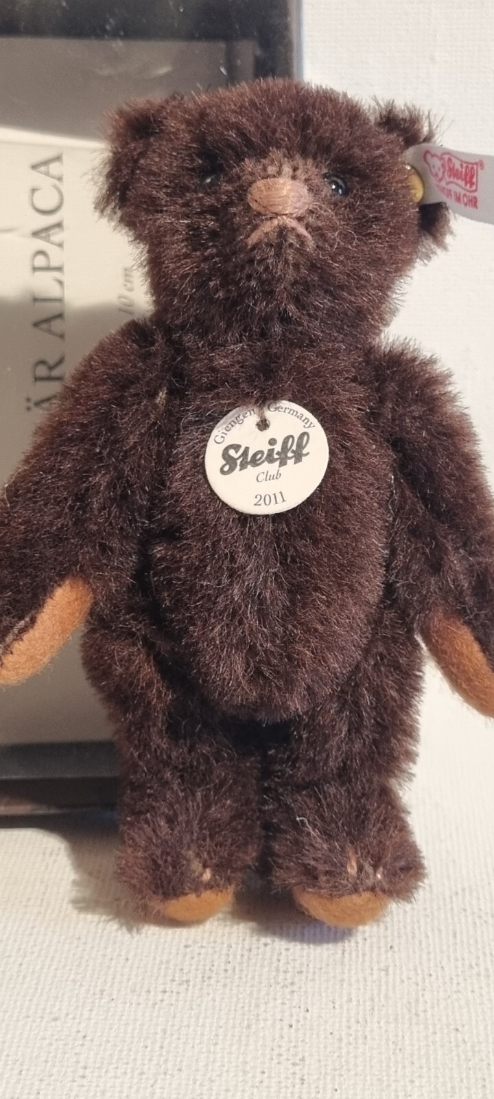 Mini ours articulé Steiff réplique 1922 souvenir d'enfance nostalgique