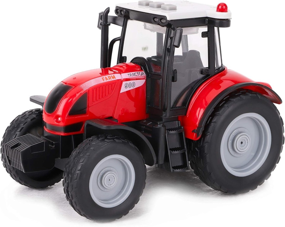 Toyland® 37cm Red Tractor Baler With Lights Sound (TL59) UK