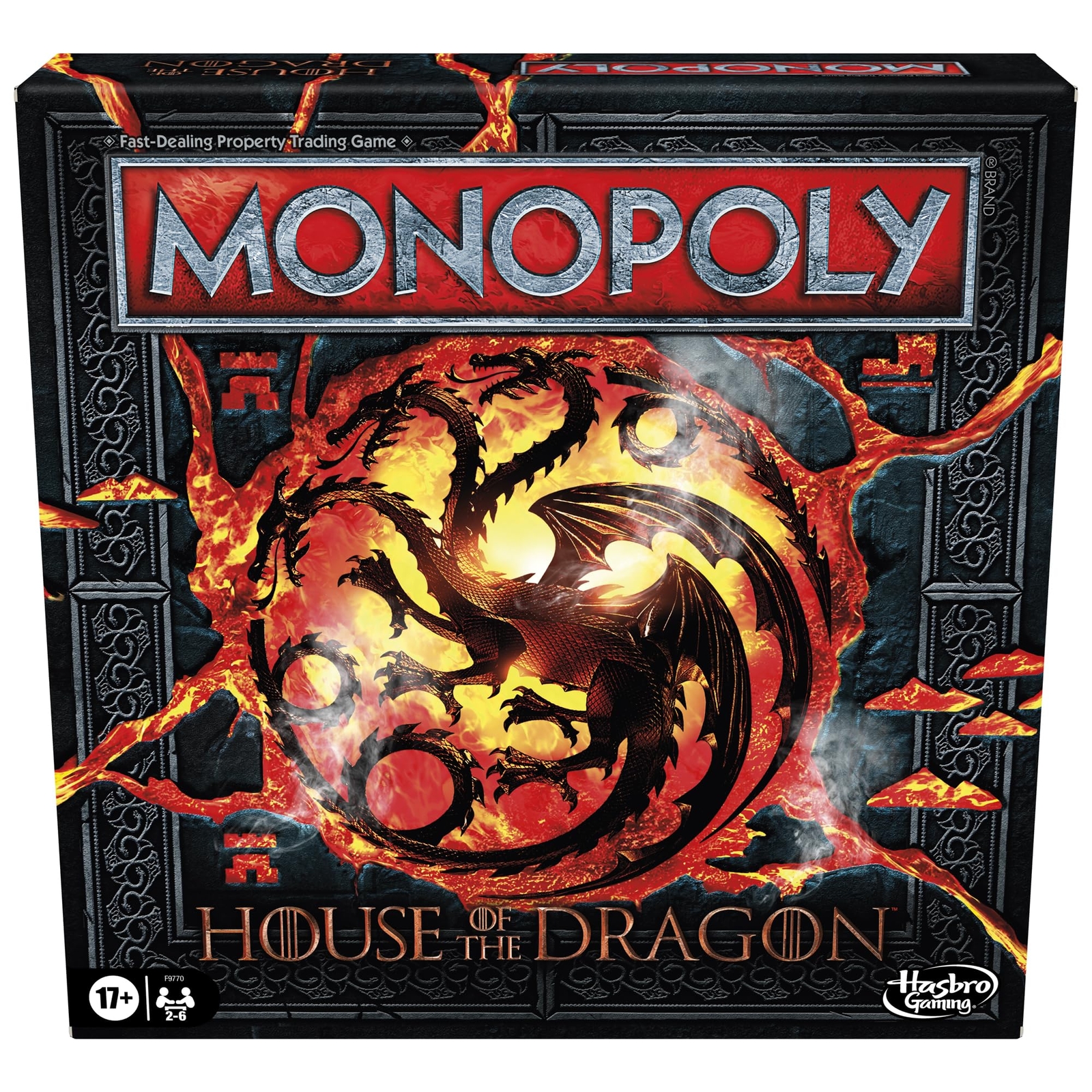 Juego de mesa House of the Dragon Edition | Basado en la exitosa serie de TV | 17 años...