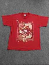 VTG Pro Player T-Shirt Mens XL 1996 STEVE YOUNG San Francisco 49ers NFL *READ*