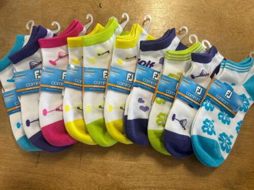 FootJoy ComfortSof Low Cut 10 pr Ladies 6-9 misc colors