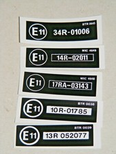 range rover classic e11 decal set 4.2  lse soft dash  