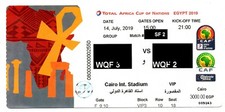 Ticket Africa Cup 2019 14.07. Nigeria - Algeria