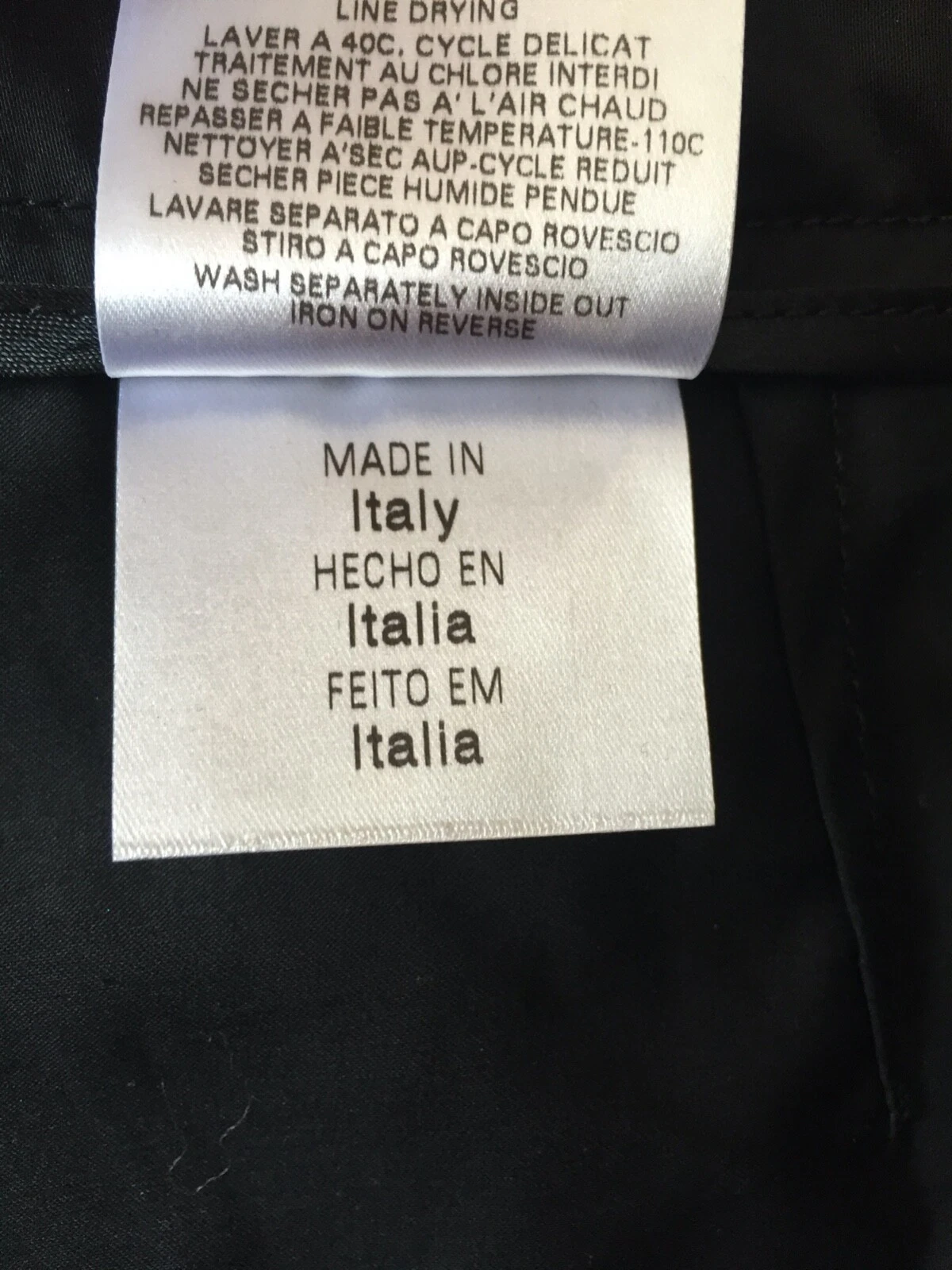 Love Moschino pantaloni abiti cotone nero taglia USA 8 euro 44