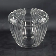FTD Lead Crystal (Over 24% PbO) Candy Dish & Lid, made in West Germany
