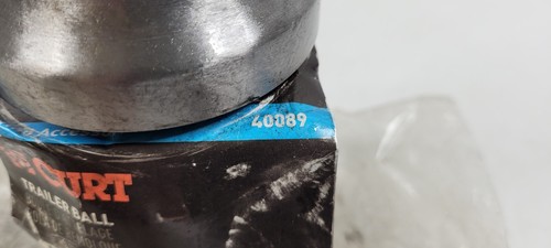 Curt 40089 Raw Steel 3" Trailer Hitch Ball w/ 30,000 lbs. Capacity - Picture 4 of 6