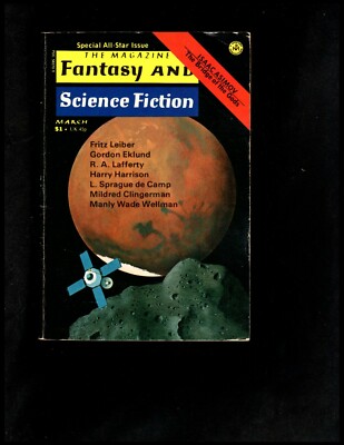 FANTASY AND SCIENCE FICTION MARCH 1975 (ASIMOV)) FREE SHIPPING ON $15 ...