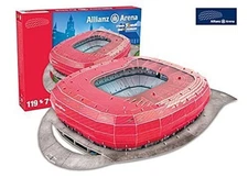 Bayern Munich Allianz Arena 3D Jigsaw Puzzle (kog)