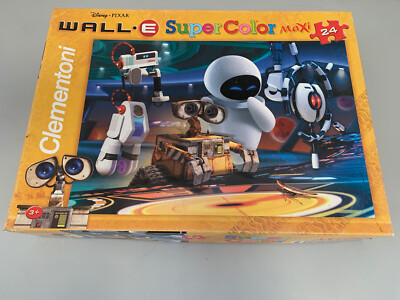 PUZZLE CLEMENTONI WALL E SUPER COLOR MAXI DISNEY PIXAR 24 PEZZI | eBay