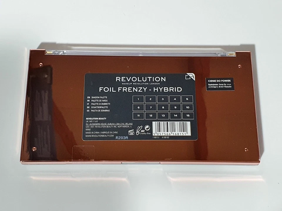 Makeup Revolution Foil Frenzy Hybrid Lidchatten Palette - Bild 2 von 4