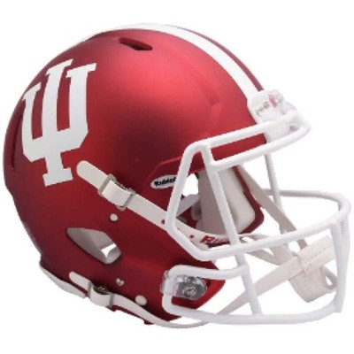 Indiana Hoosiers Full Size Authentic Speed Football Helmet Anodized Crimson- NCA