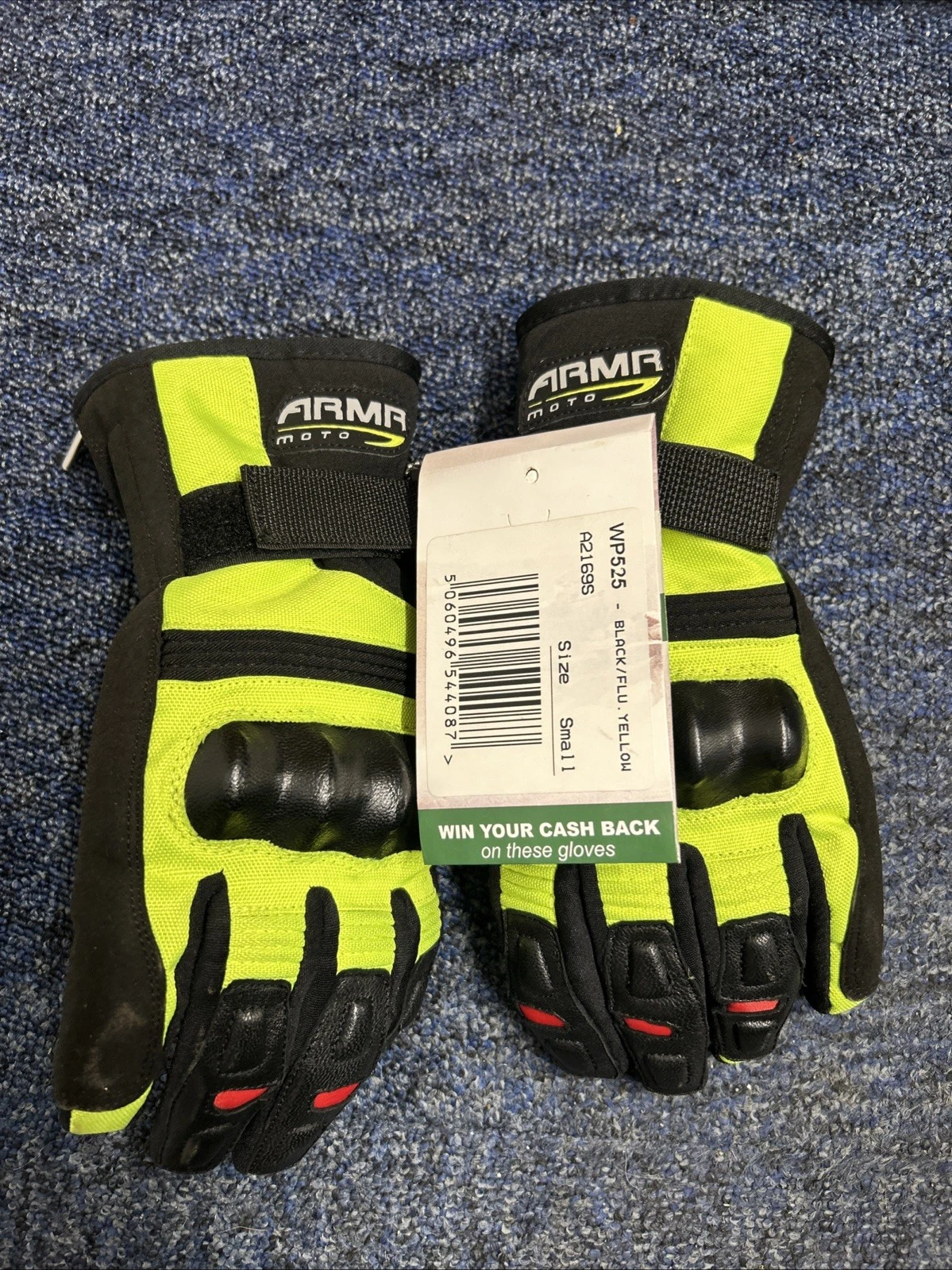 Armr Moto Motorcycle Gloves Small