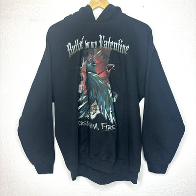 Bullet For My Valentine Hoodie Scream, Aim, Fire Licensed Apparel 2020 Y2K Band