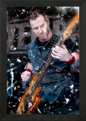 ALTER BRIDGE Brian Marshal Gerahmtes Wandbild Poster Leinwanddruck Bild