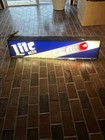 1993 Vintage Miller Lite Pool Table Light — photo 2